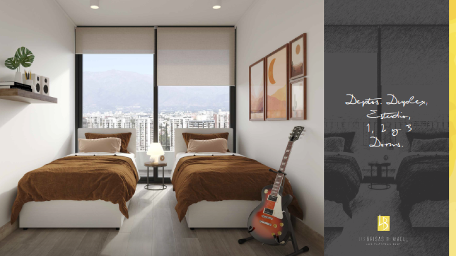 Región metropolitana, Macul, 1 Dormitorio Habitaciones, ,1 BañoBathrooms,Departamento,Proyectos Nuevos,1060