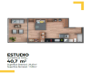 Región metropolitana, Las Condes, 1 Dormitorio Habitaciones, ,1 BañoBathrooms,Departamento,Proyectos Nuevos,1062