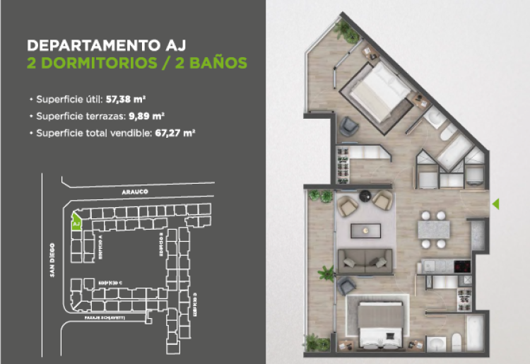 Región metropolitana, San Miguel, 1 Dormitorio Habitaciones, ,1 BañoBathrooms,Departamento,Proyectos Nuevos,1066 Región metropolitana, San Miguel, 1 Dormitorio Habitaciones, ,1 BañoBathrooms,Departamento,Proyectos Nuevos,1066